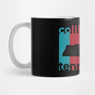 Collierville Tennessee Retro Mug